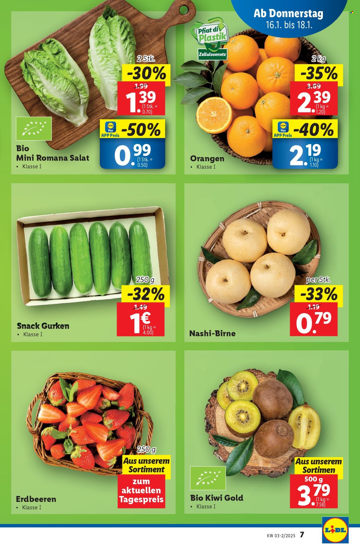 Angebote Lidl - 16.1.2025 - 22.1.2025. Seite 7