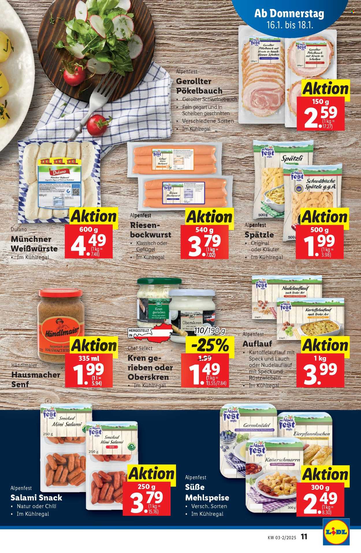 Angebote Lidl - 16.1.2025 - 22.1.2025. Seite 11