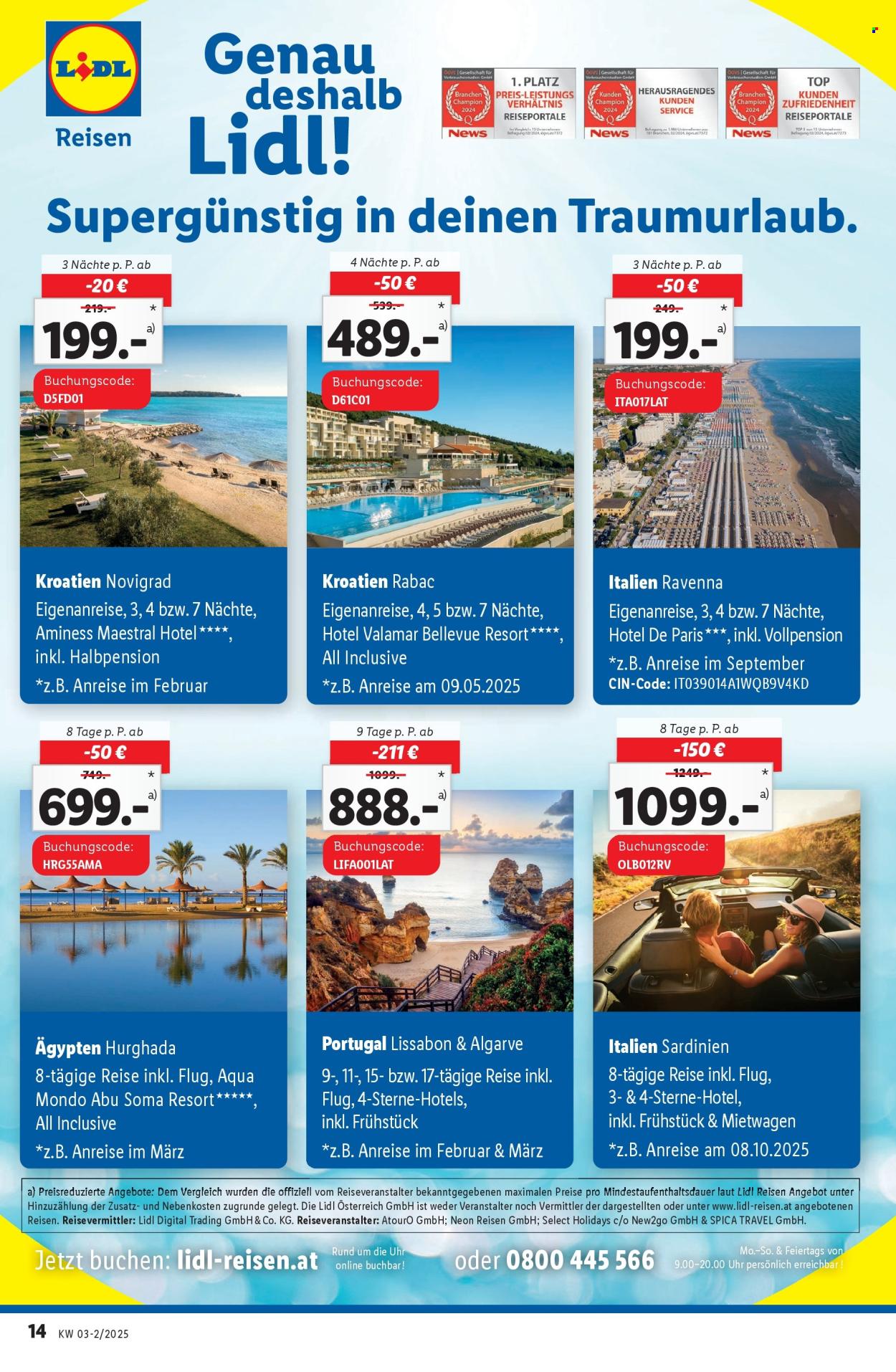 Angebote Lidl - 16.1.2025 - 22.1.2025. Seite 14