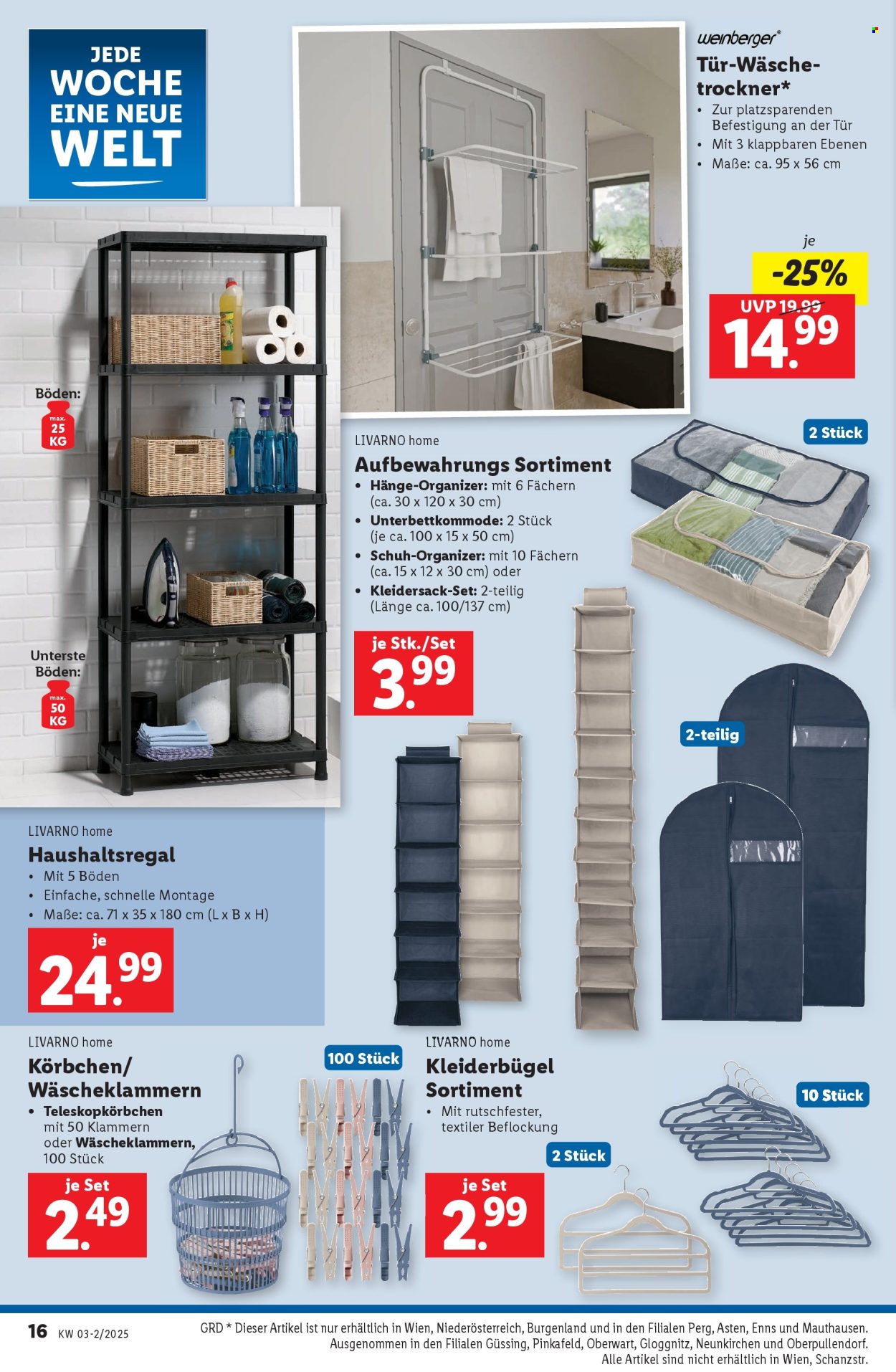 Angebote Lidl - 16.1.2025 - 22.1.2025. Seite 16