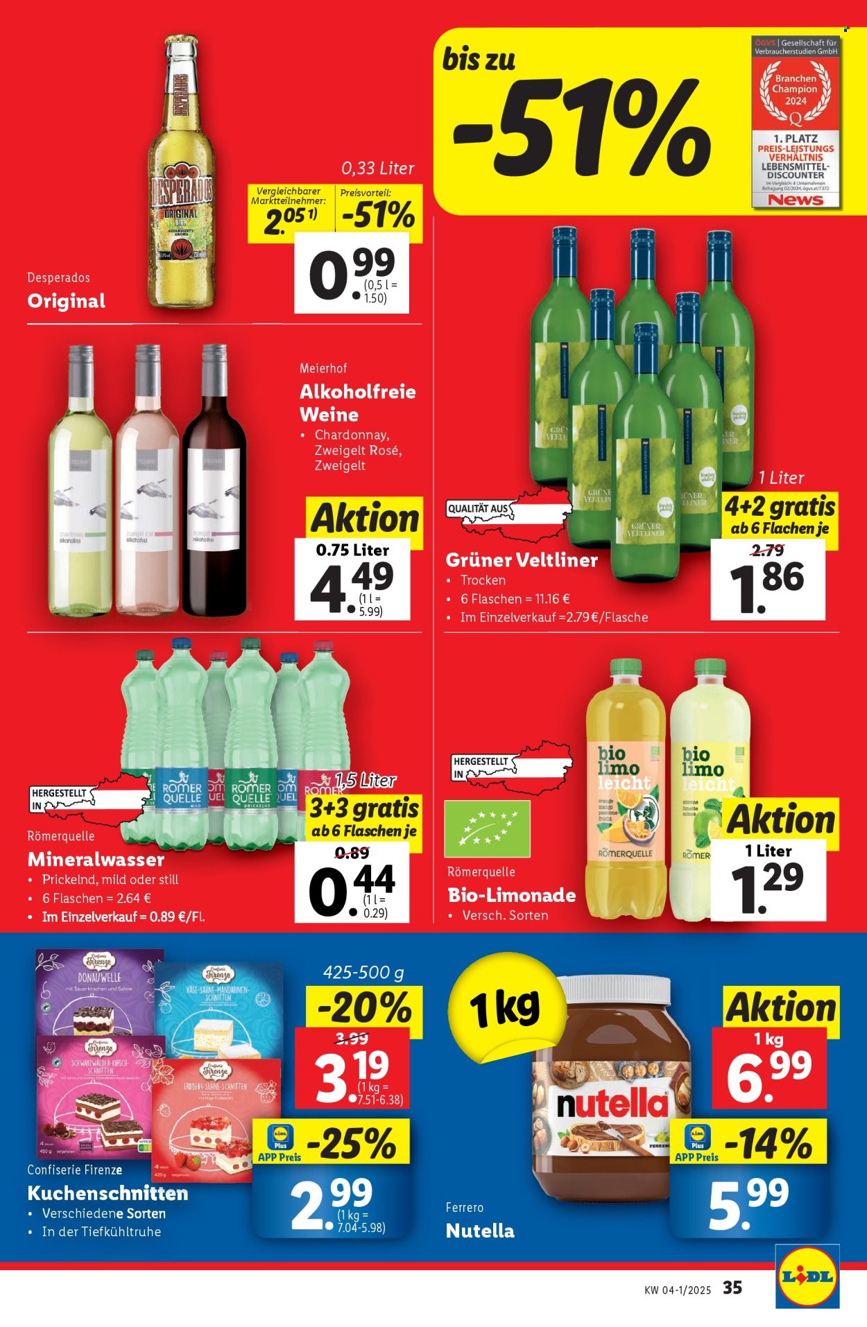 Angebote Lidl - 16.1.2025 - 22.1.2025. Seite 37