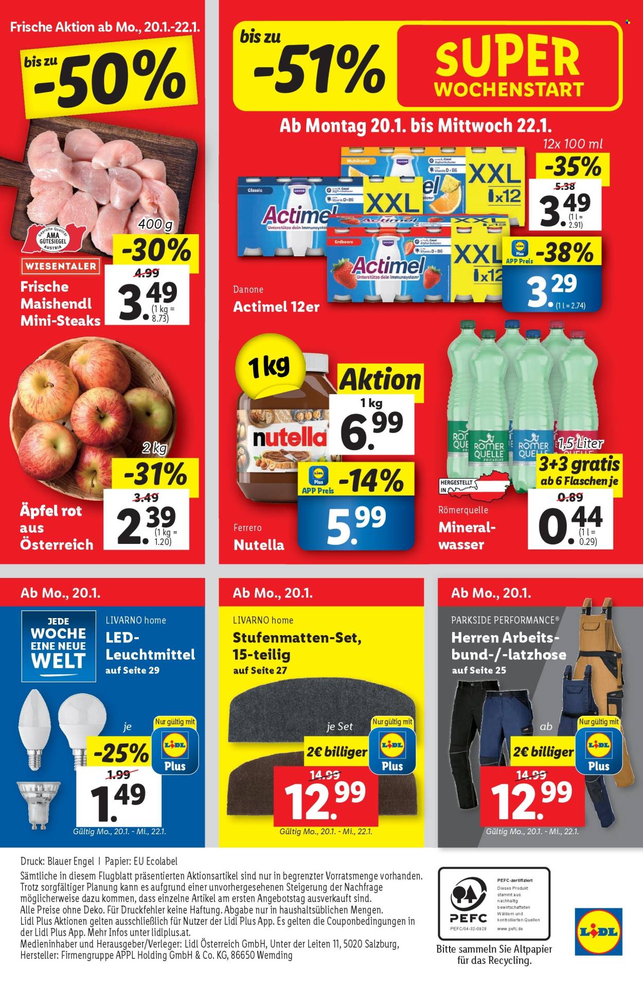 Angebote Lidl - 16.1.2025 - 22.1.2025. Seite 38