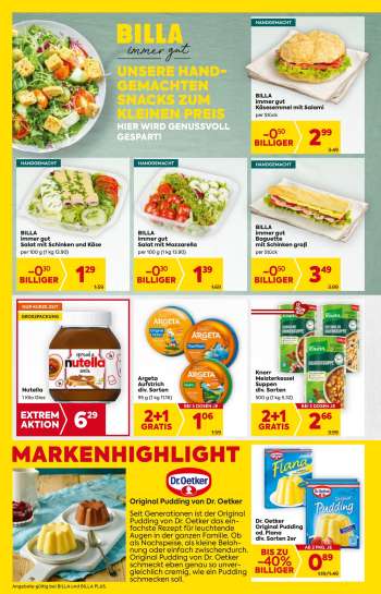 thumbnail - BILLA immer gut Salat mit Schinken und Käse