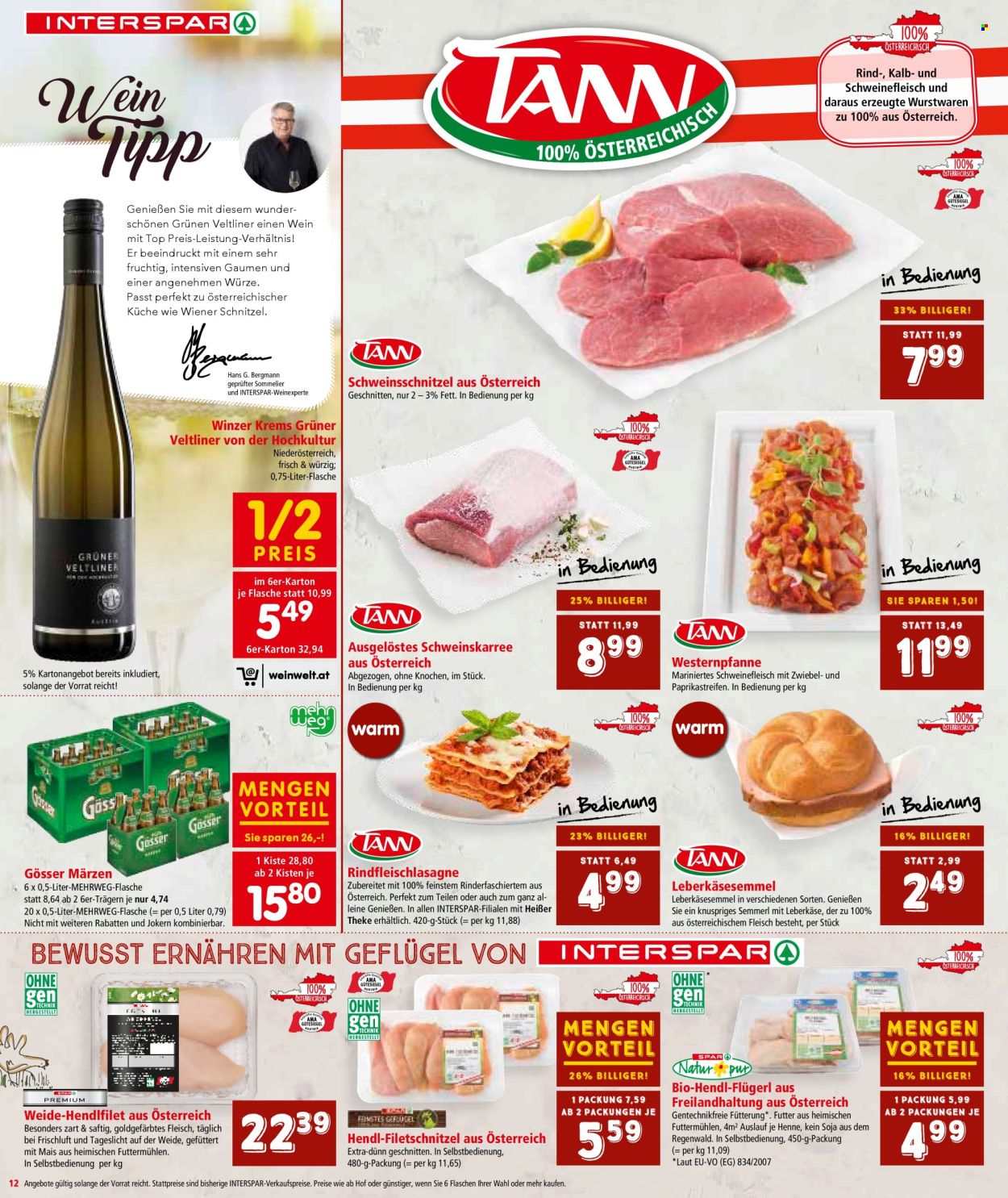 Angebote INTERSPAR - 16.1.2025 - 29.1.2025. Seite 12
