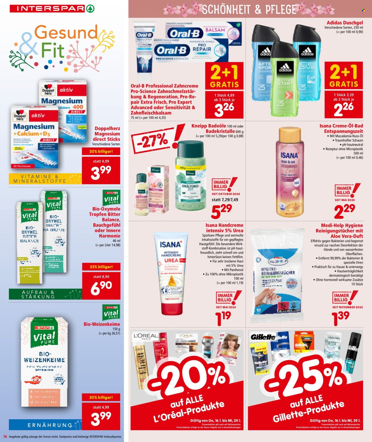 Angebote INTERSPAR - 16.1.2025 - 29.1.2025. Seite 16