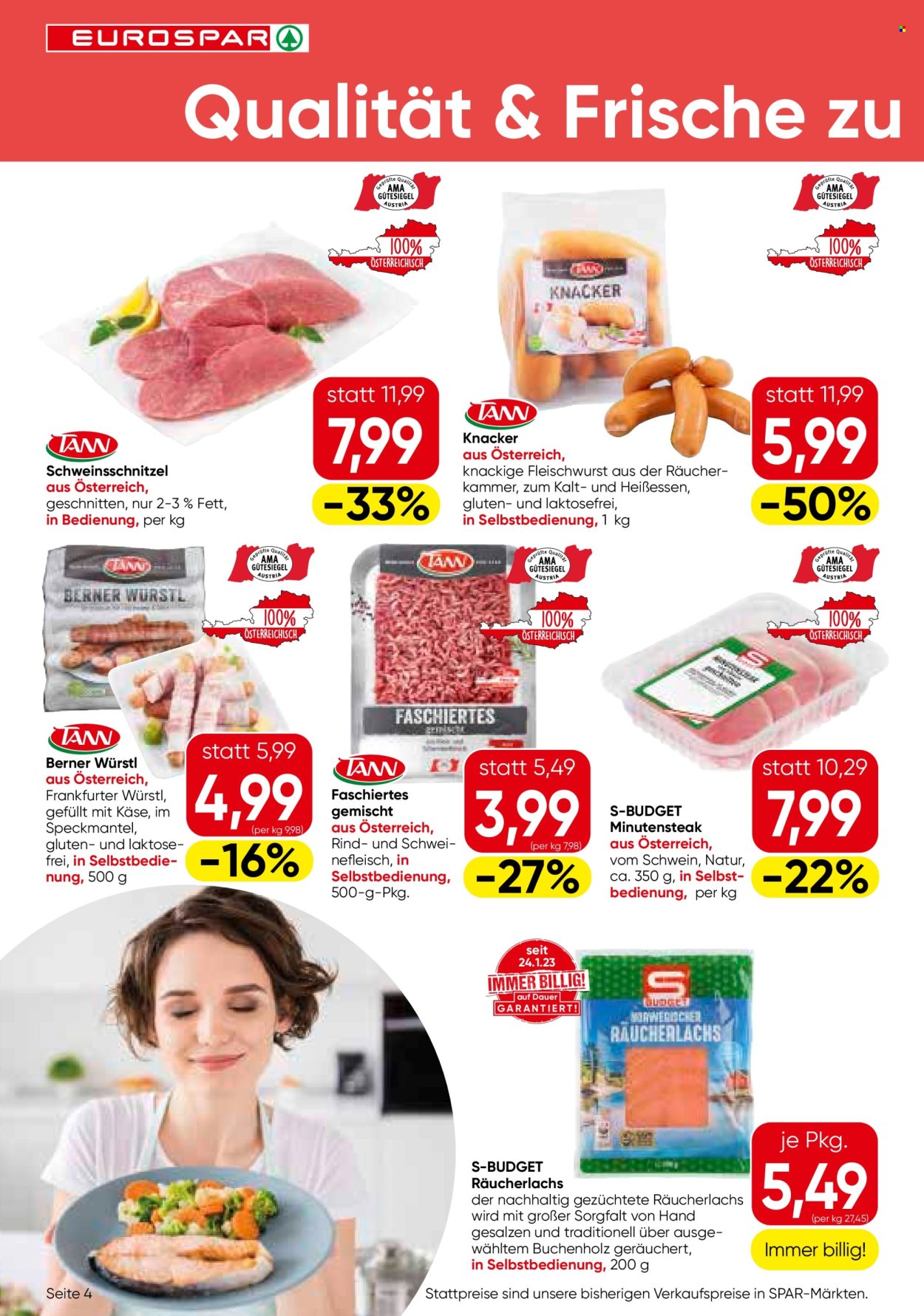 Angebote EUROSPAR - 16.1.2025 - 29.1.2025. Seite 4