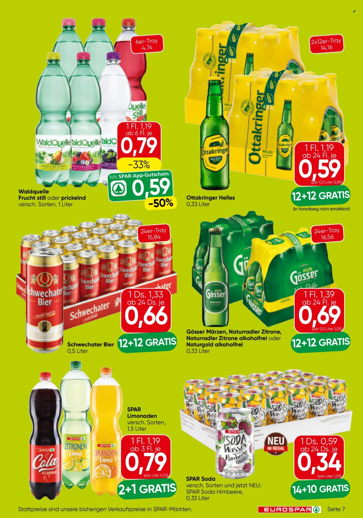 Angebote EUROSPAR - 16.1.2025 - 29.1.2025. Seite 7