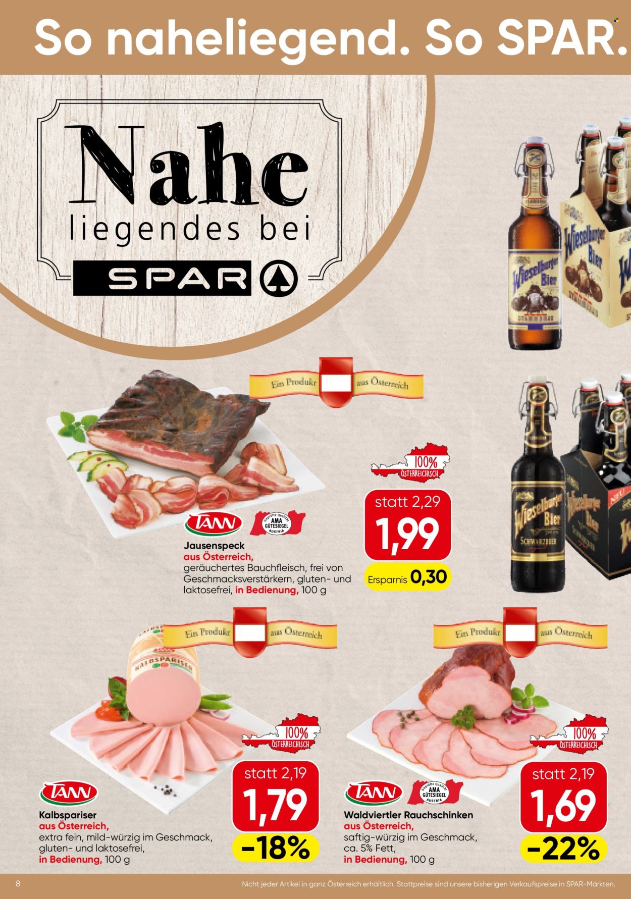 Angebote SPAR - 16.1.2025 - 29.1.2025. Seite 8