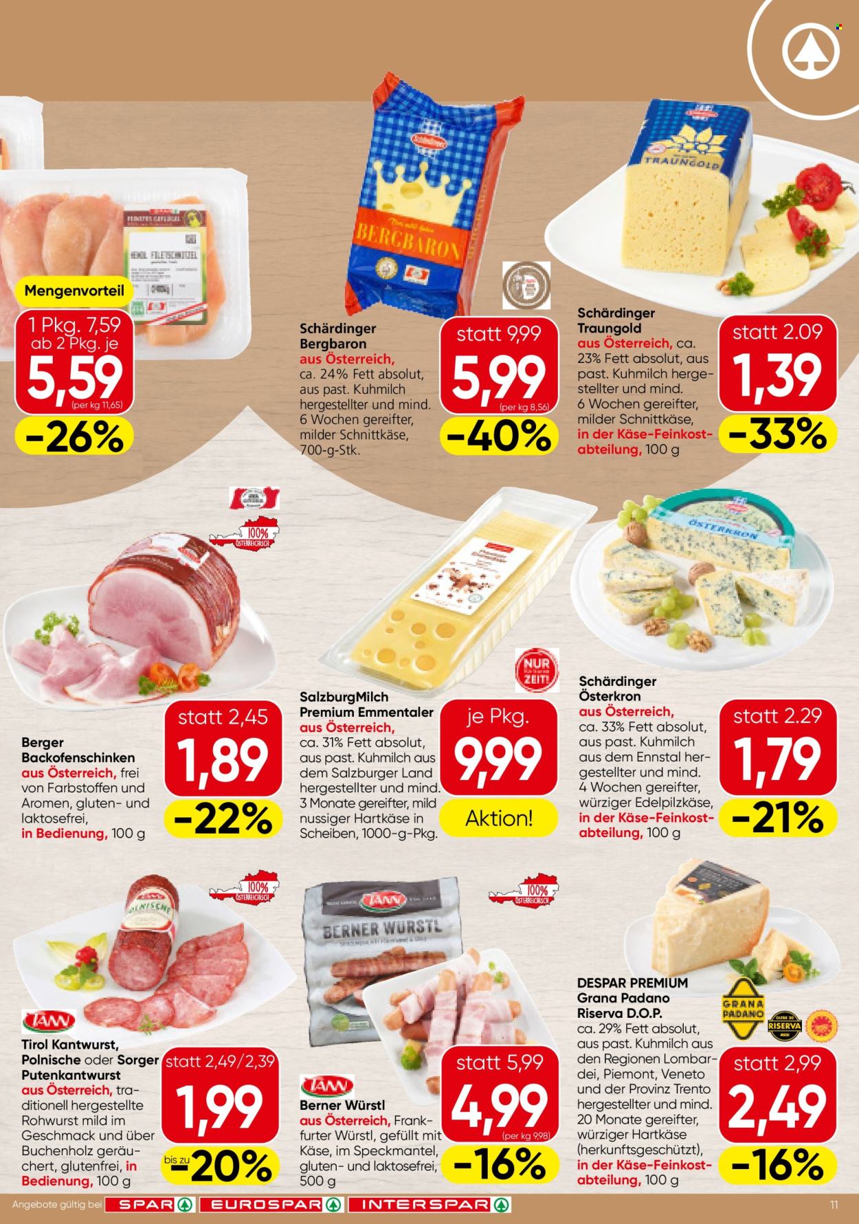 Angebote SPAR - 16.1.2025 - 29.1.2025. Seite 11