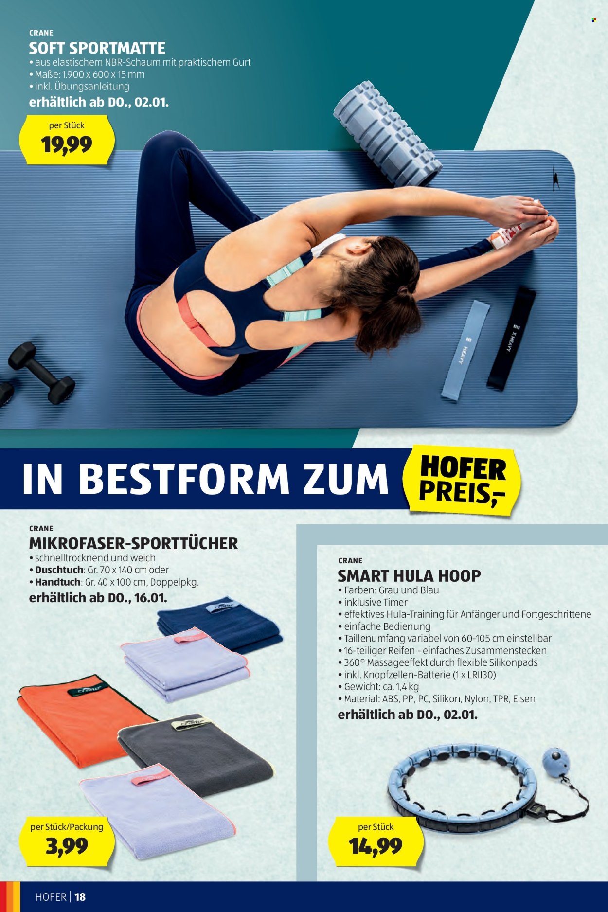 Angebote Hofer. Seite 18