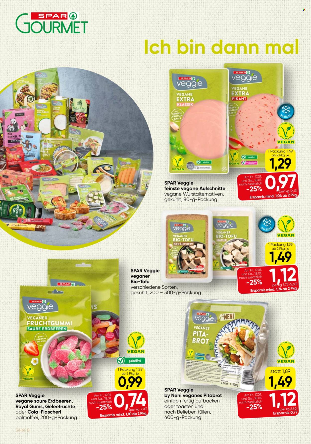 Angebote SPAR - 16.1.2025 - 29.1.2025. Seite 8