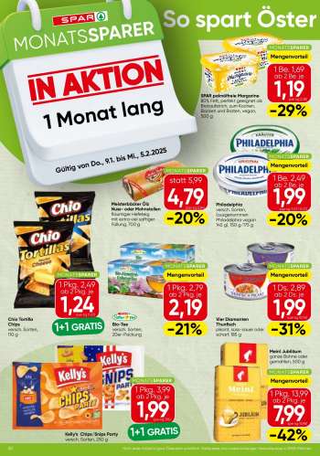 Angebote SPAR - 9.1.2025 - 5.2.2025.