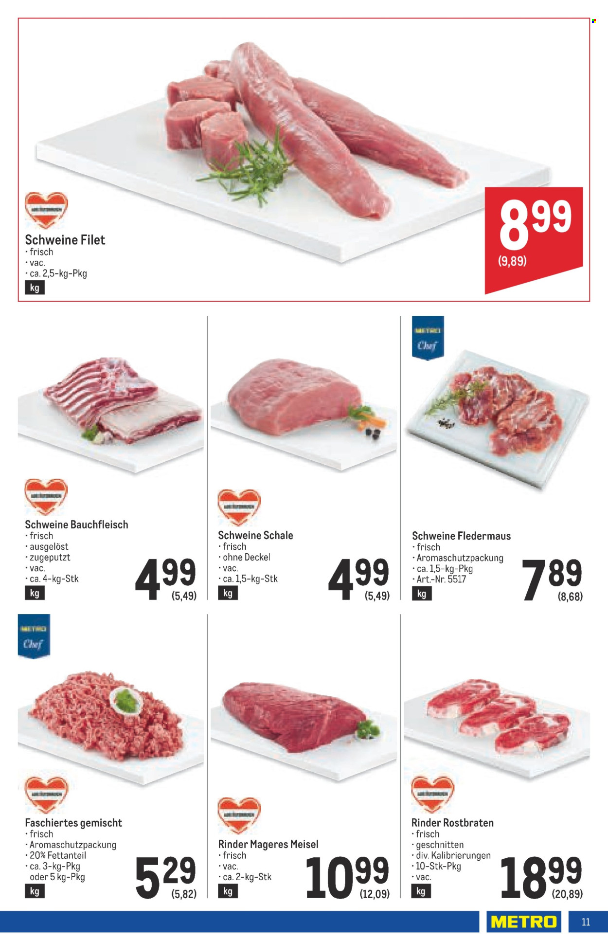 Angebote Metro - 23.1.2025 - 5.2.2025. Seite 11