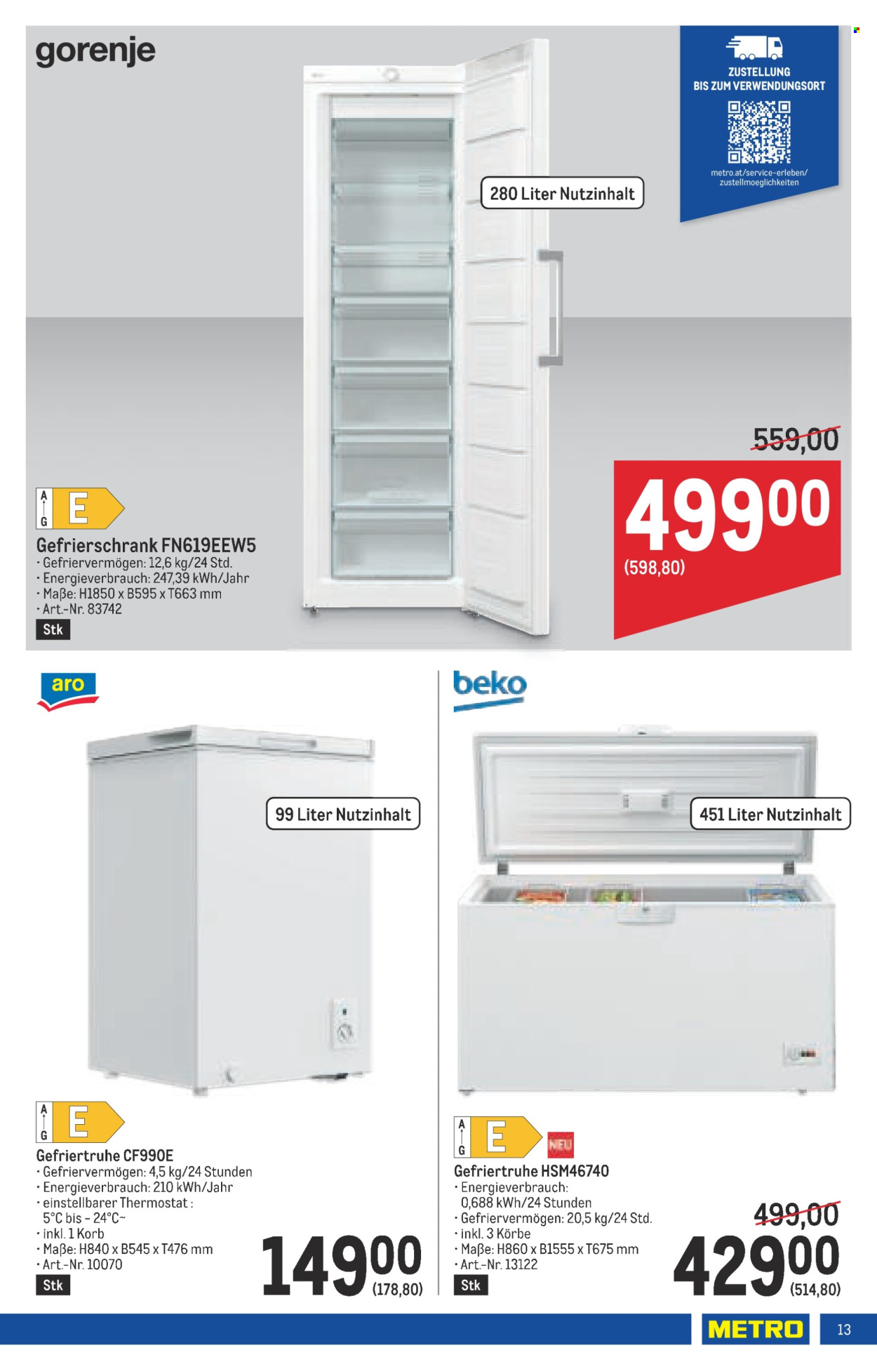 Angebote Metro - 23.1.2025 - 5.2.2025. Seite 13