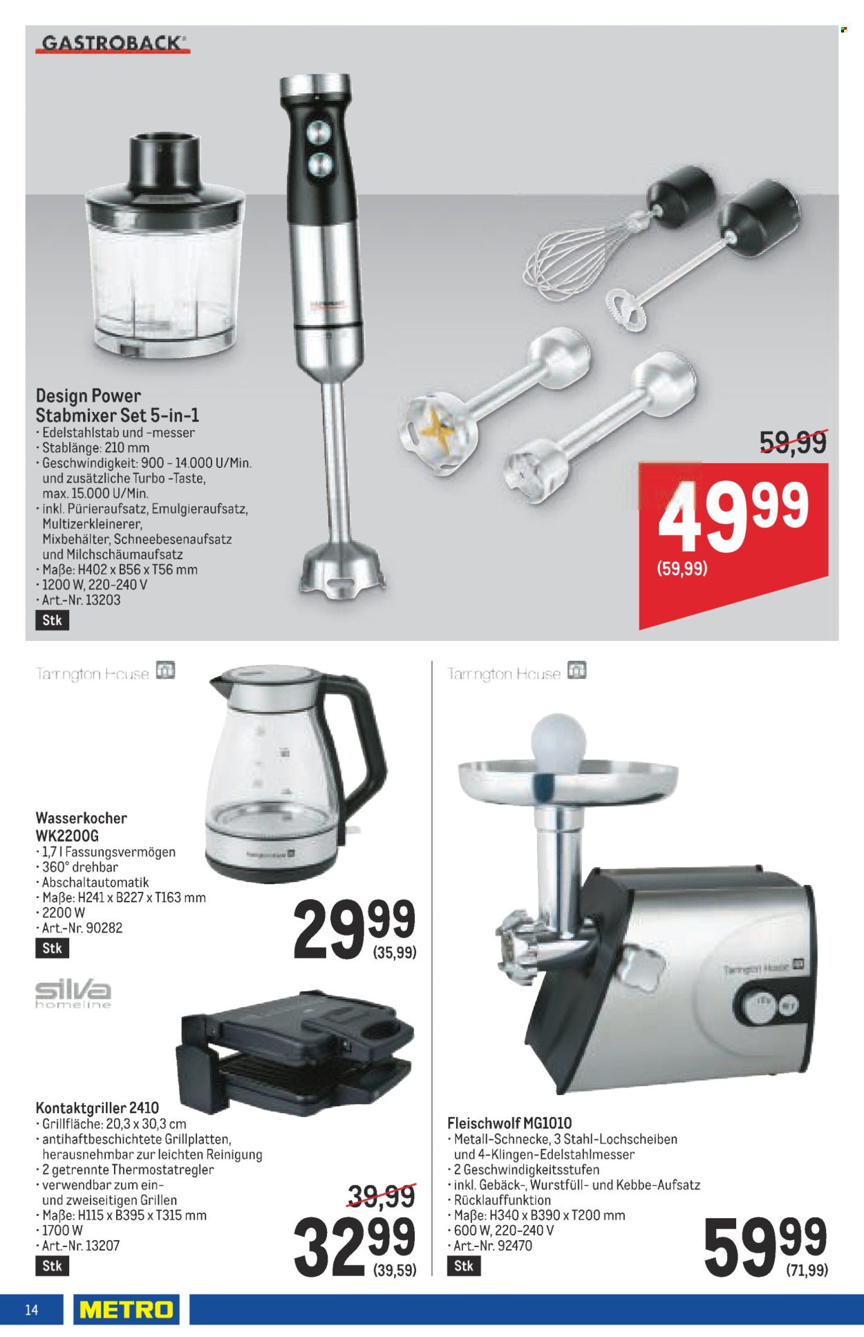 Angebote Metro - 23.1.2025 - 5.2.2025. Seite 14