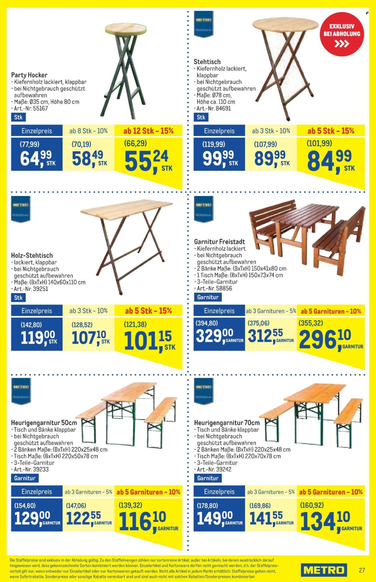 Angebote Metro - 23.1.2025 - 5.2.2025. Seite 27
