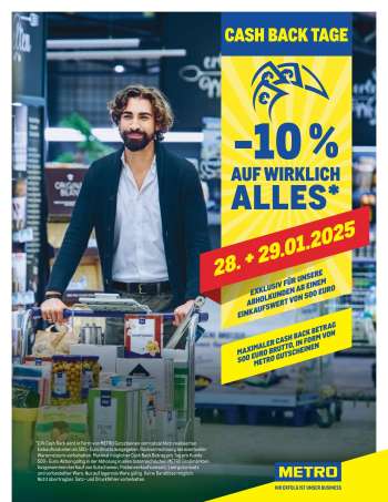Angebote Metro - 28.1.2025 - 29.1.2025.