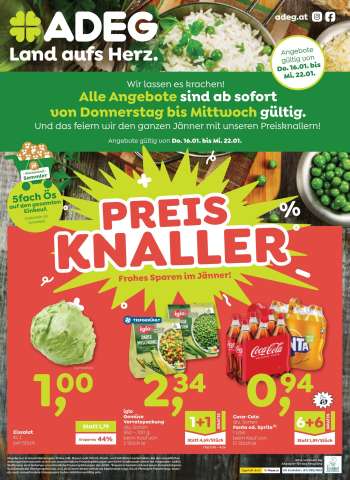 Angebote ADEG - 16.1.2025 - 22.1.2025.