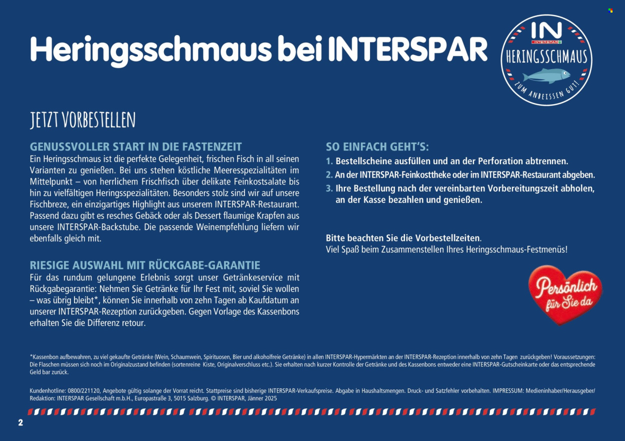 Angebote INTERSPAR - 16.1.2025 - 5.3.2025. Seite 2