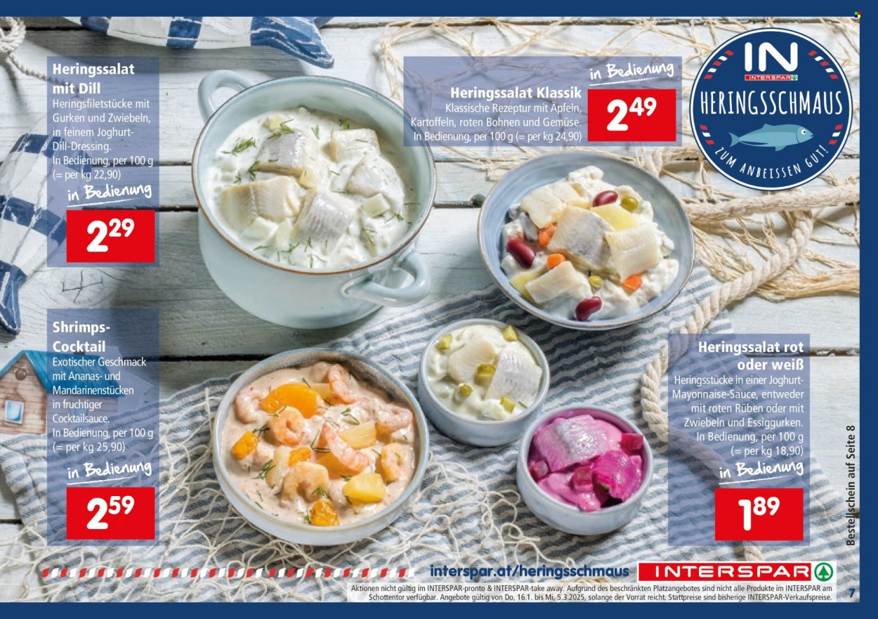 Angebote INTERSPAR - 16.1.2025 - 5.3.2025. Seite 7