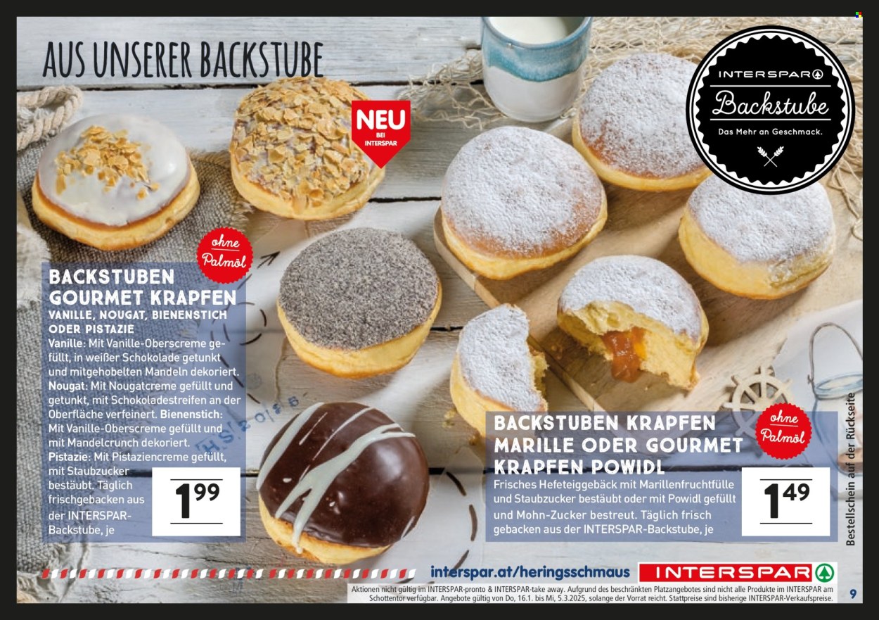 Angebote INTERSPAR - 16.1.2025 - 5.3.2025. Seite 9