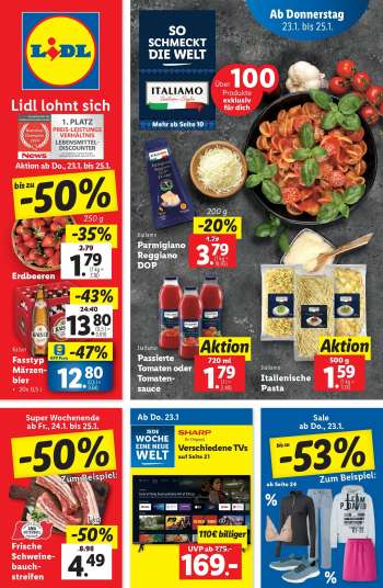 Angebote Lidl - 23.1.2025 - 29.1.2025.