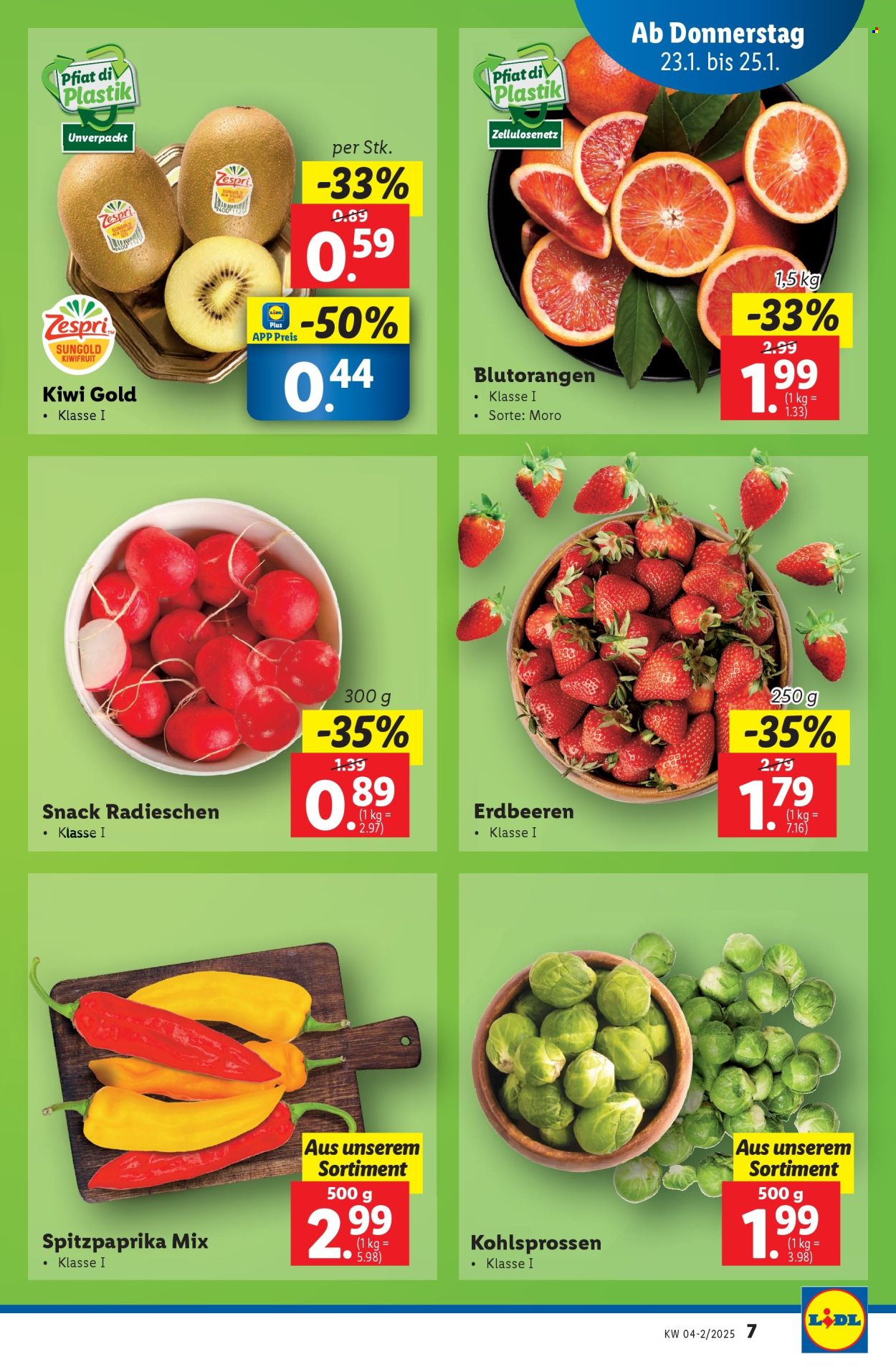 Angebote Lidl - 23.1.2025 - 29.1.2025. Seite 7