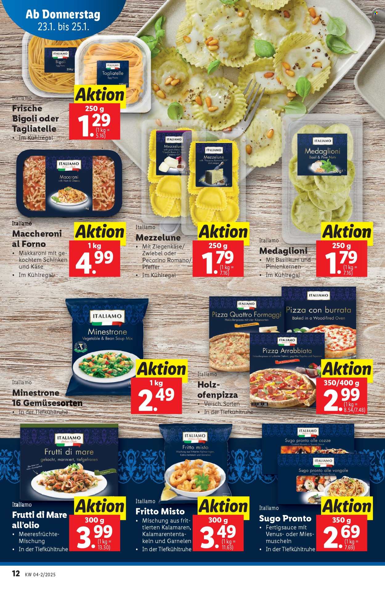 Angebote Lidl - 23.1.2025 - 29.1.2025. Seite 12