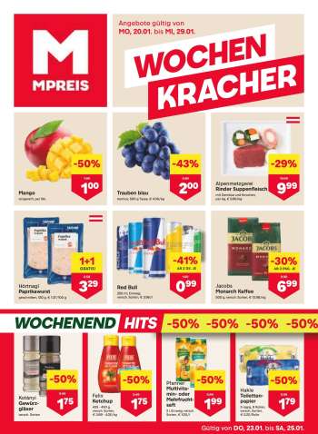Angebote MPREIS - 20.1.2025 - 29.1.2025.