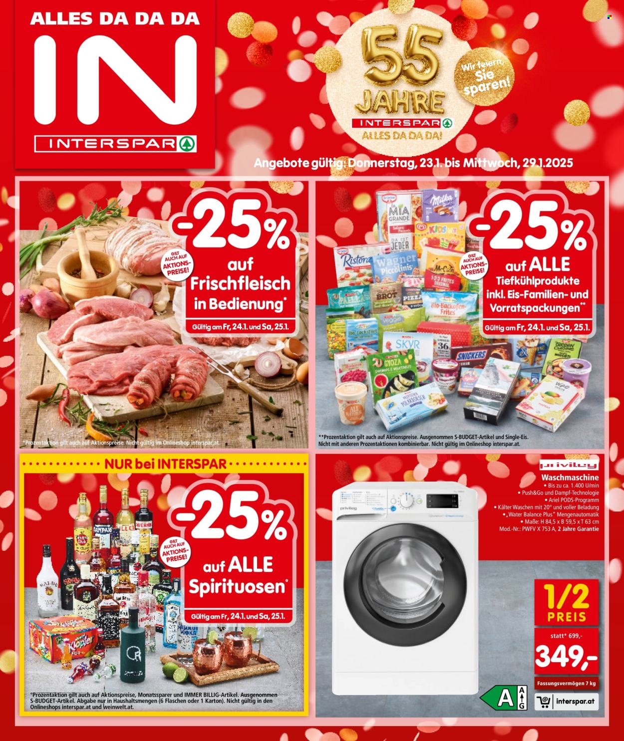 Angebote INTERSPAR - 23.1.2025 - 29.1.2025. Seite 1
