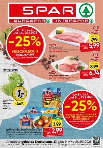 Angebote SPAR - 23.1.2025 - 29.1.2025.