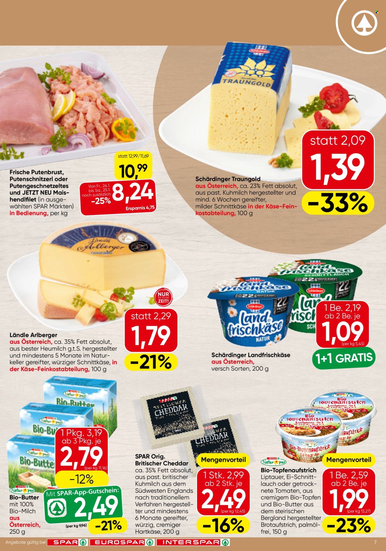 Angebote SPAR - 23.1.2025 - 29.1.2025. Seite 7