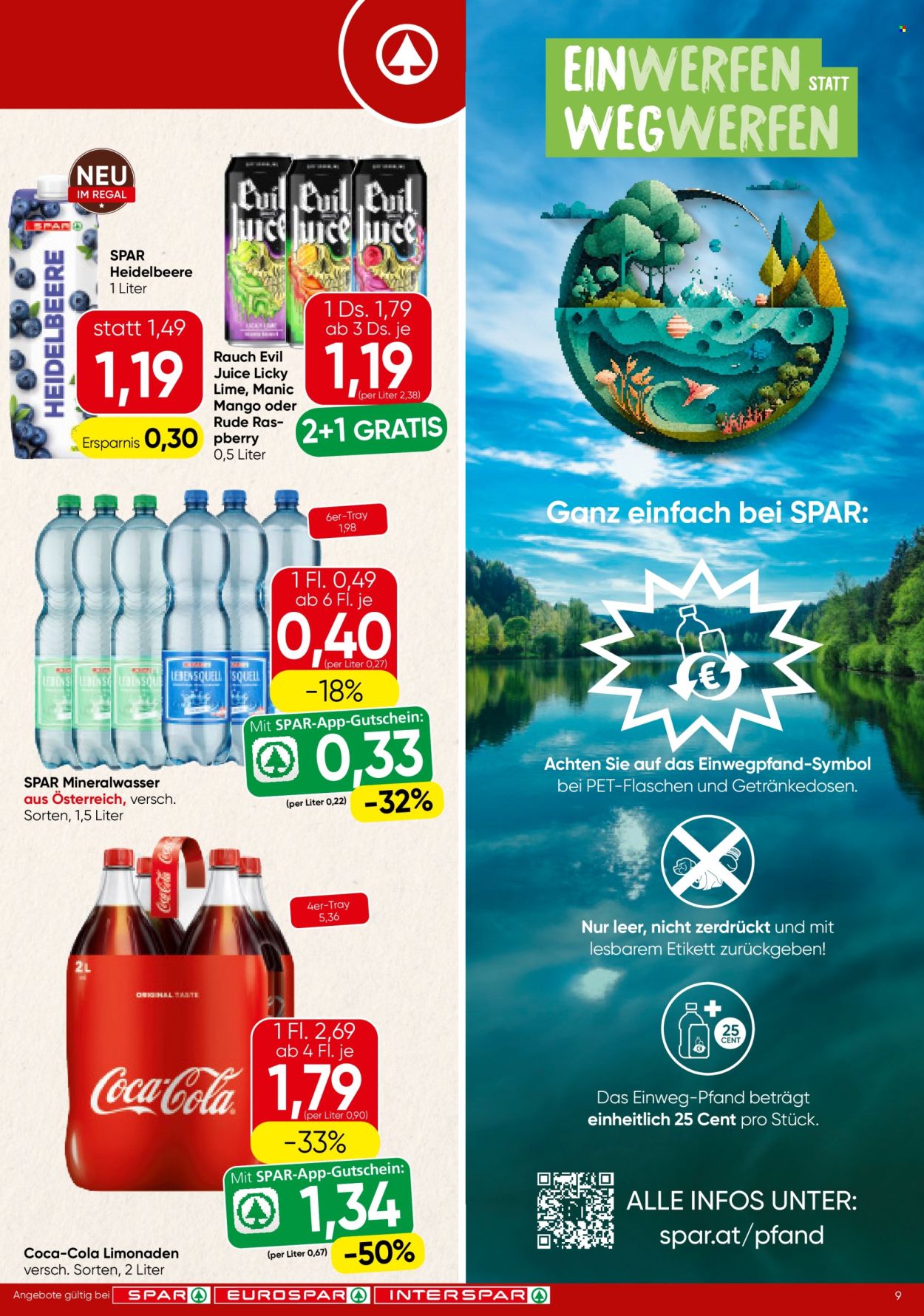 Angebote SPAR - 23.1.2025 - 29.1.2025. Seite 9