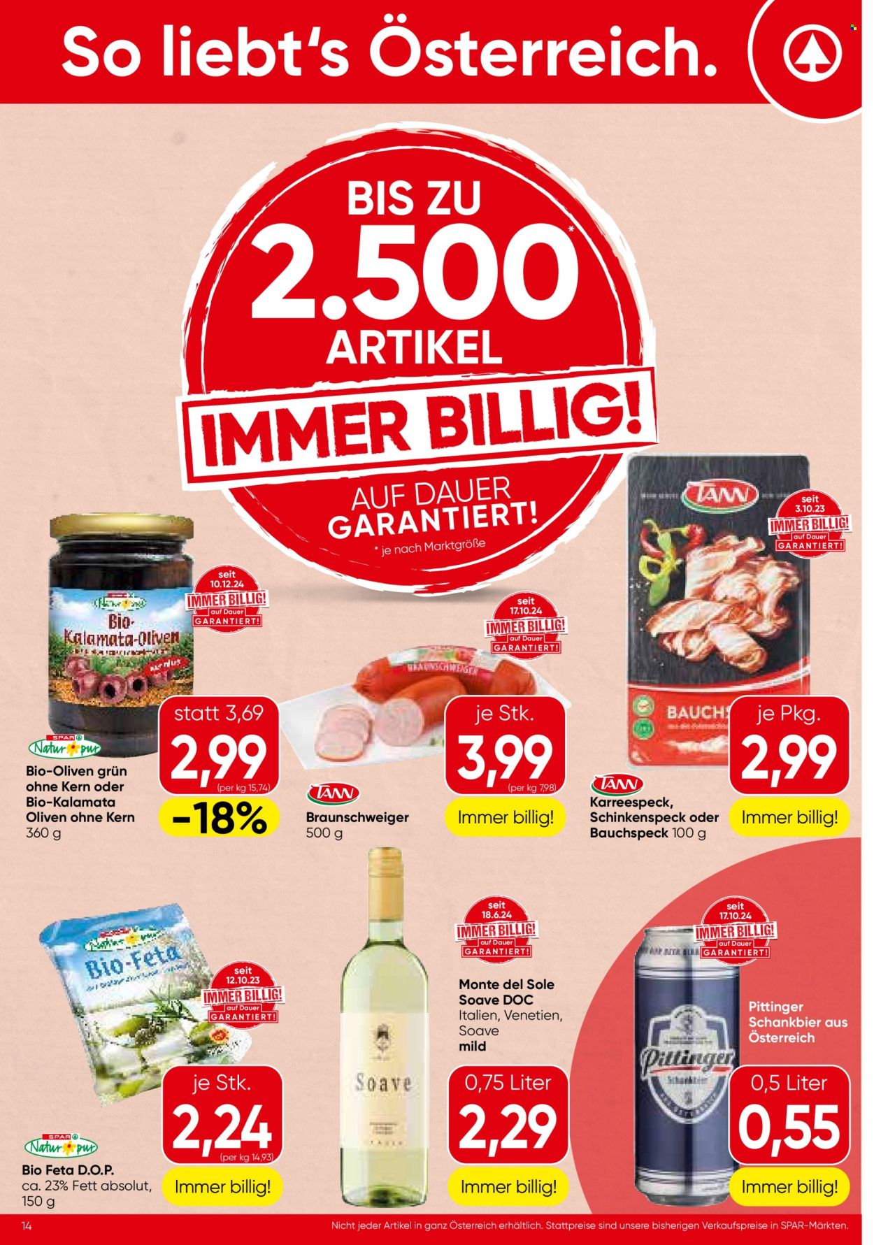 Angebote SPAR - 23.1.2025 - 29.1.2025. Seite 14
