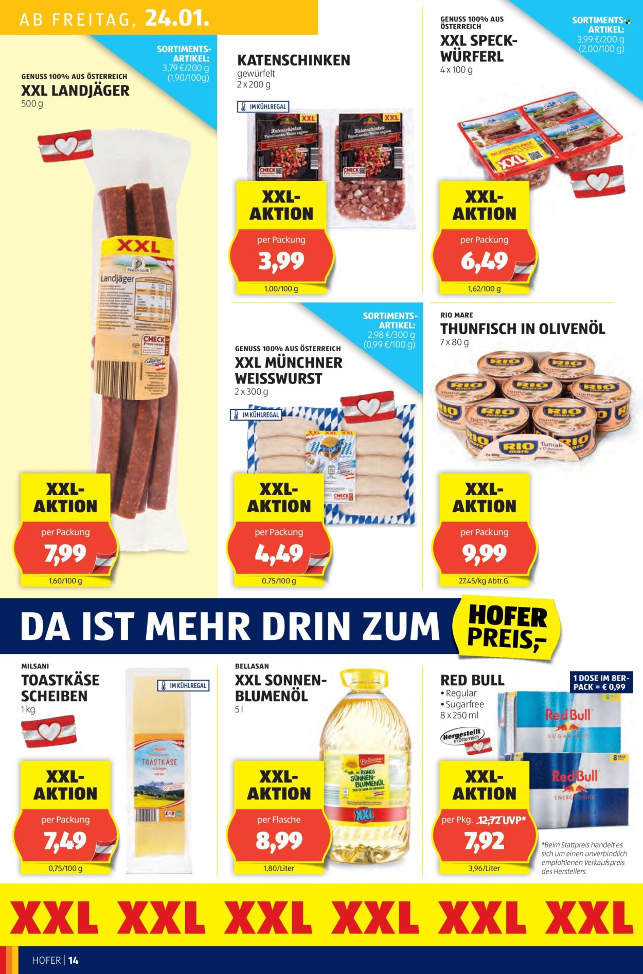 Angebote Hofer - 24.1.2025 - 30.1.2025. Seite 16