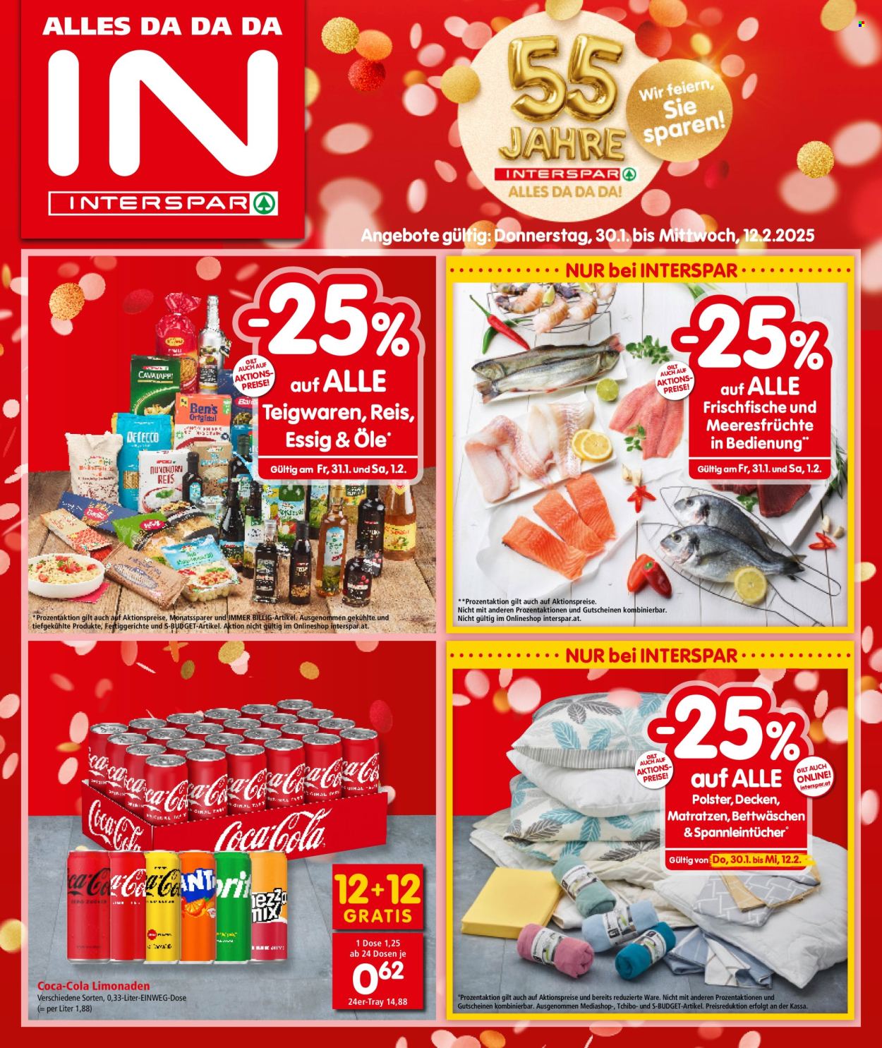 Angebote INTERSPAR - 30.1.2025 - 12.2.2025. Seite 1