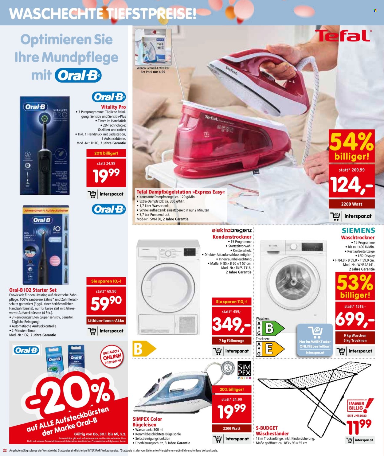 Angebote INTERSPAR - 30.1.2025 - 12.2.2025. Seite 22
