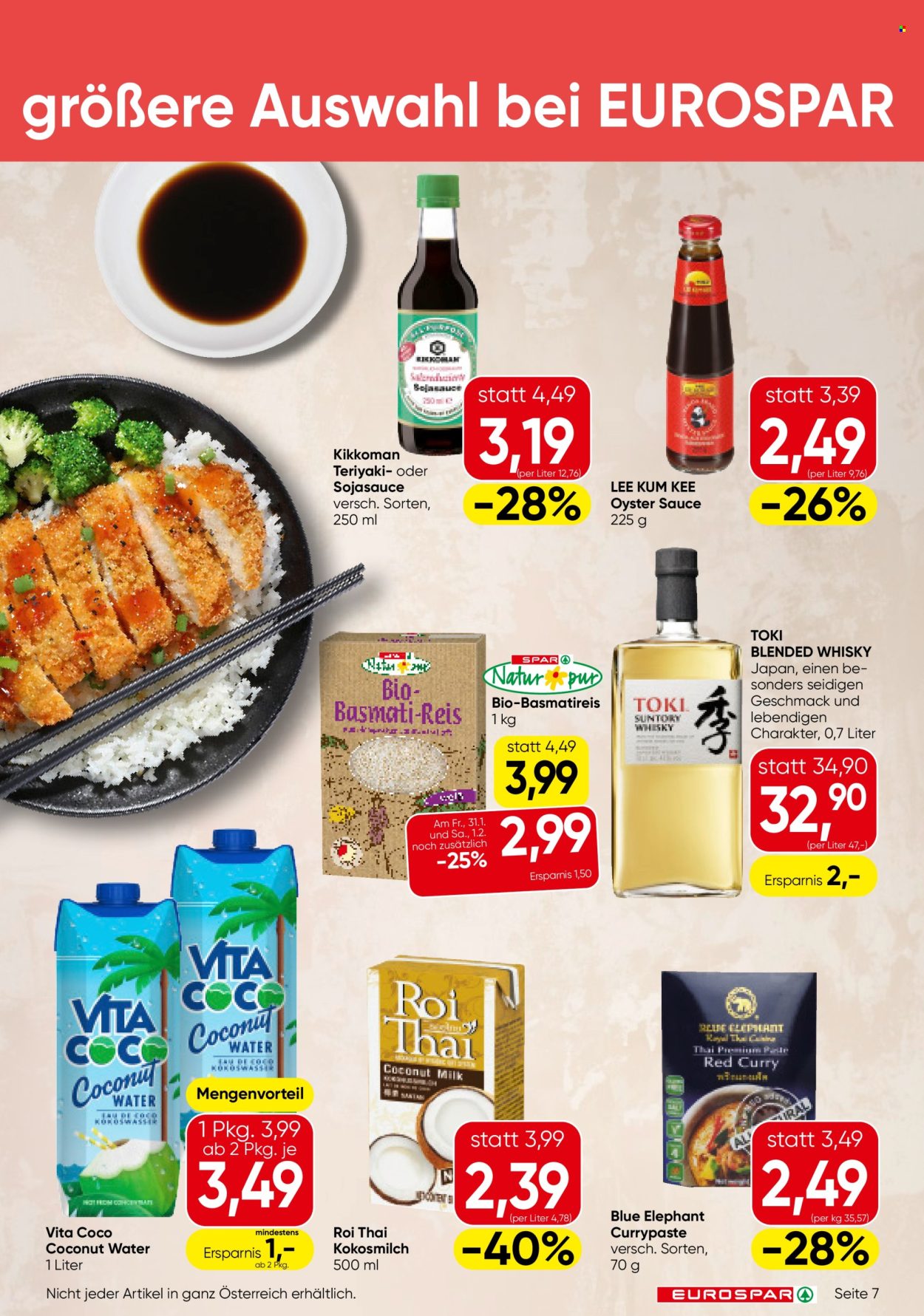 Angebote EUROSPAR - 30.1.2025 - 12.2.2025. Seite 7