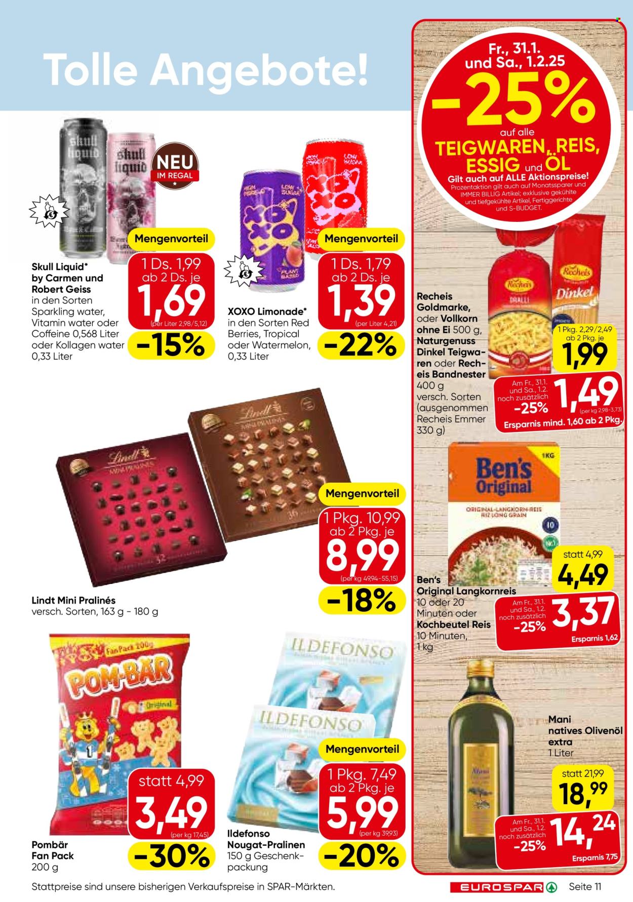Angebote EUROSPAR - 30.1.2025 - 12.2.2025. Seite 11