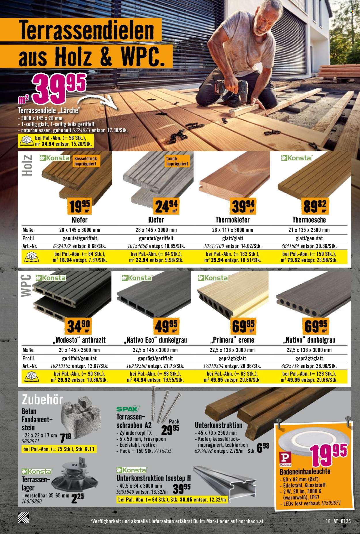 Angebote Hornbach - 30.1.2025 - 10.2.2025. Seite 16