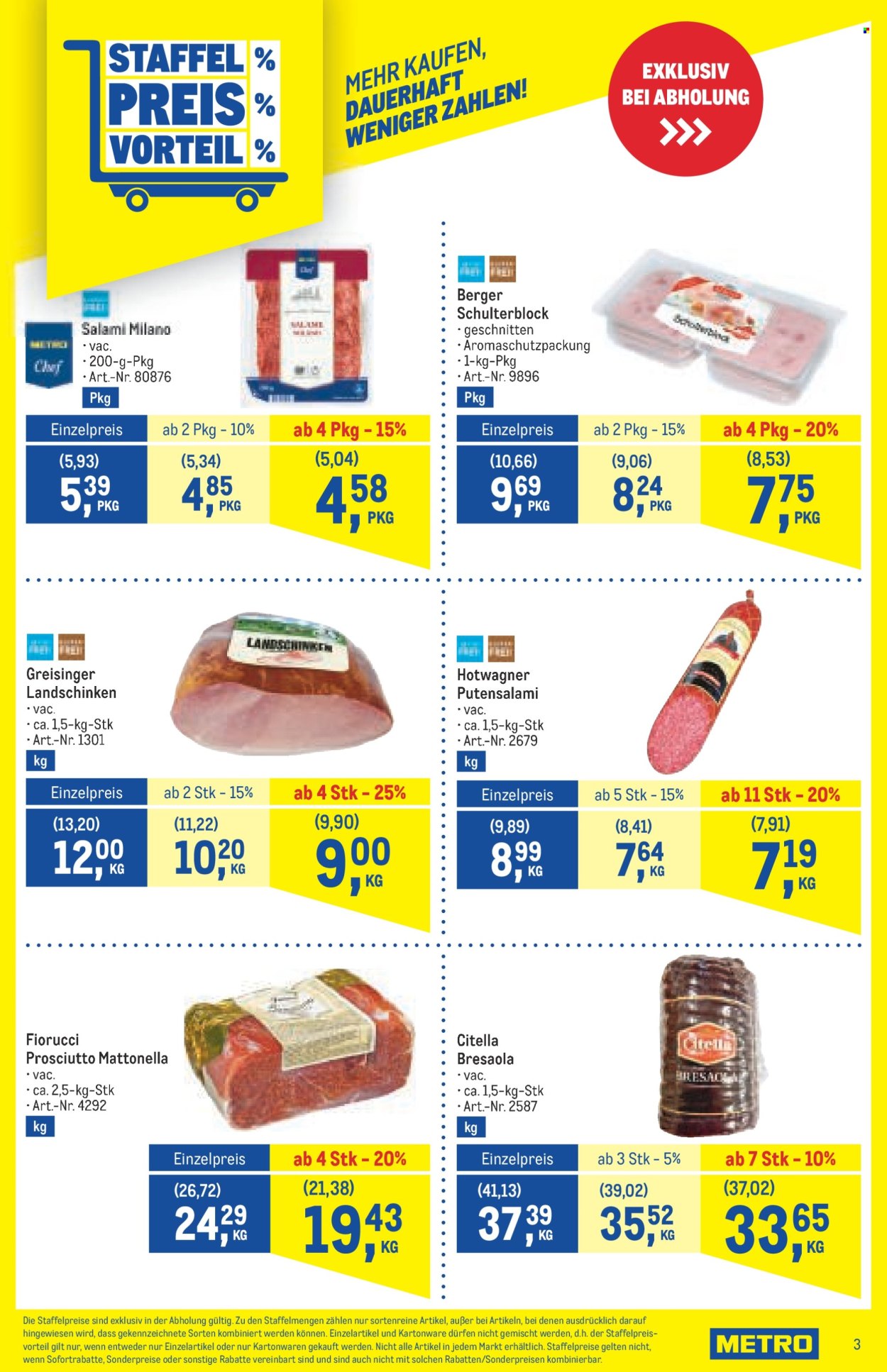 Angebote Metro - 6.2.2025 - 19.2.2025. Seite 3
