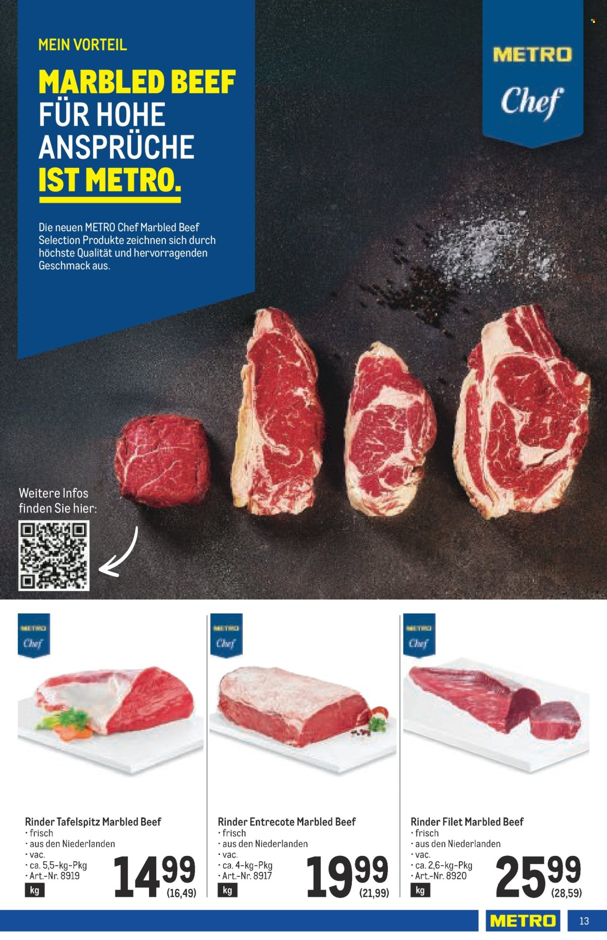 Angebote Metro - 6.2.2025 - 19.2.2025. Seite 13