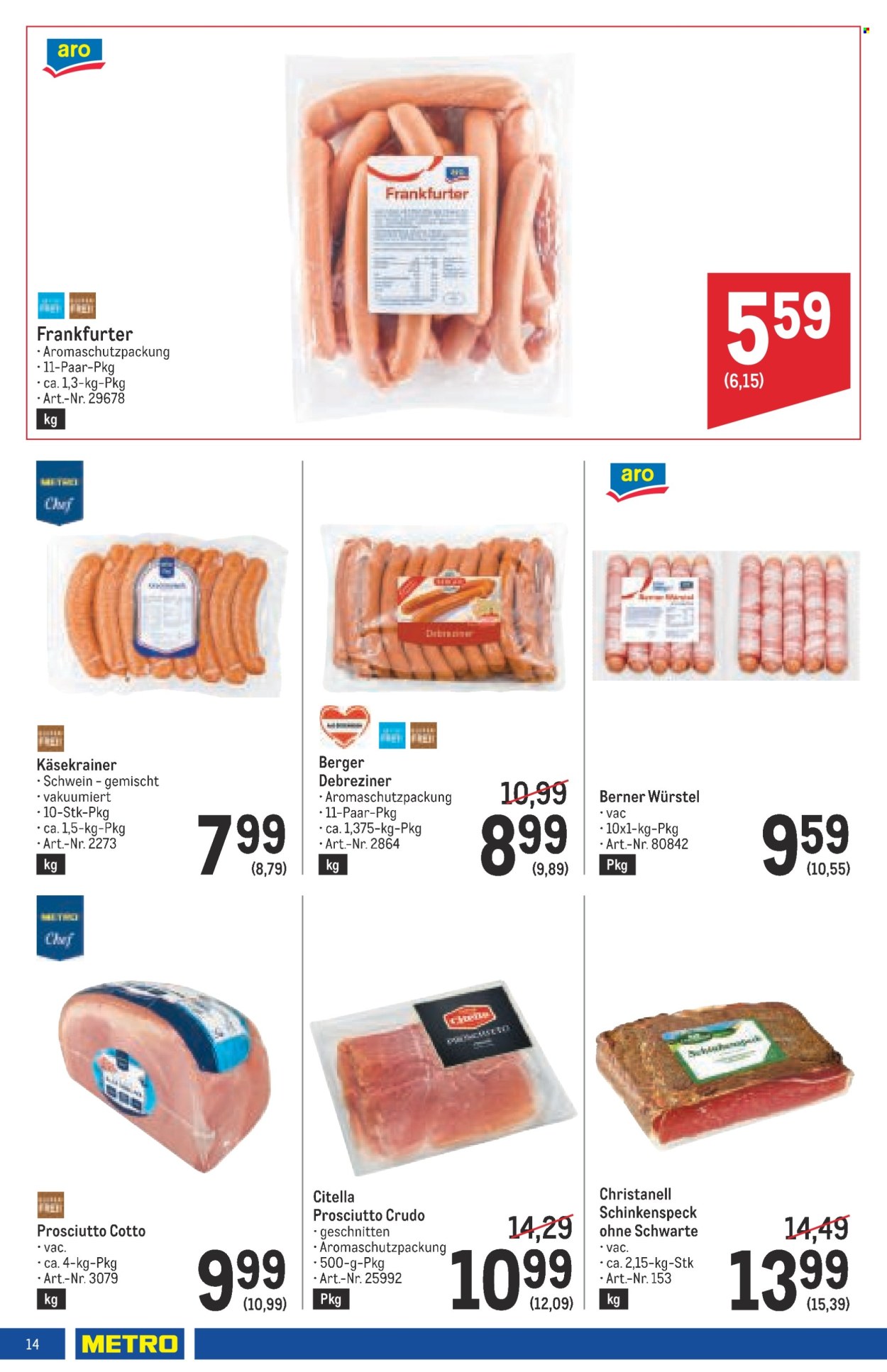 Angebote Metro - 6.2.2025 - 19.2.2025. Seite 14
