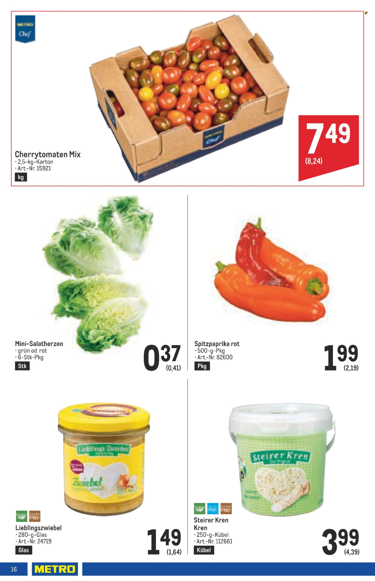 Angebote Metro - 6.2.2025 - 19.2.2025. Seite 16