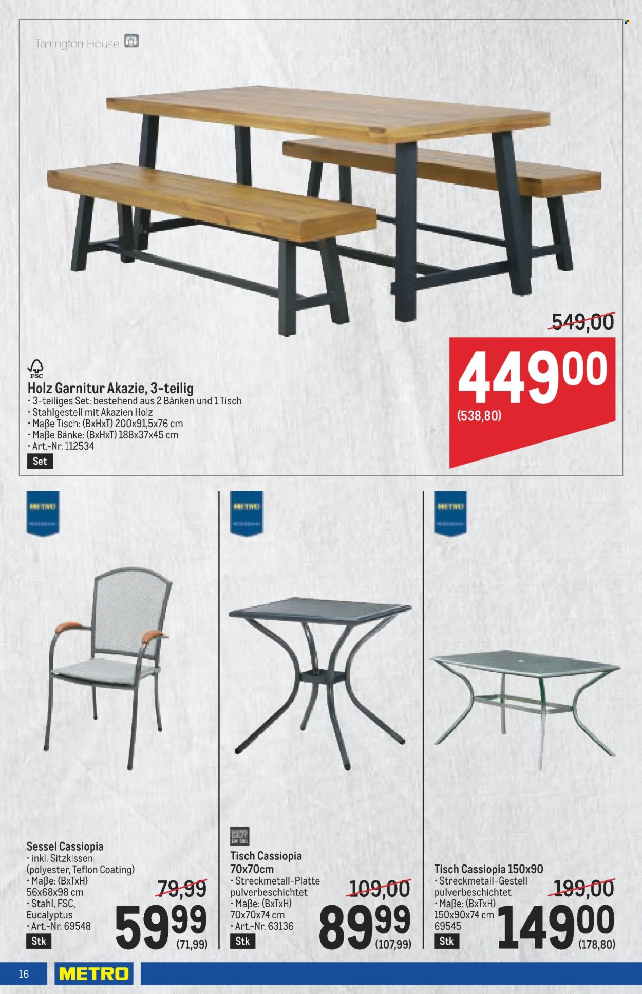 Angebote Metro - 6.2.2025 - 19.2.2025. Seite 16