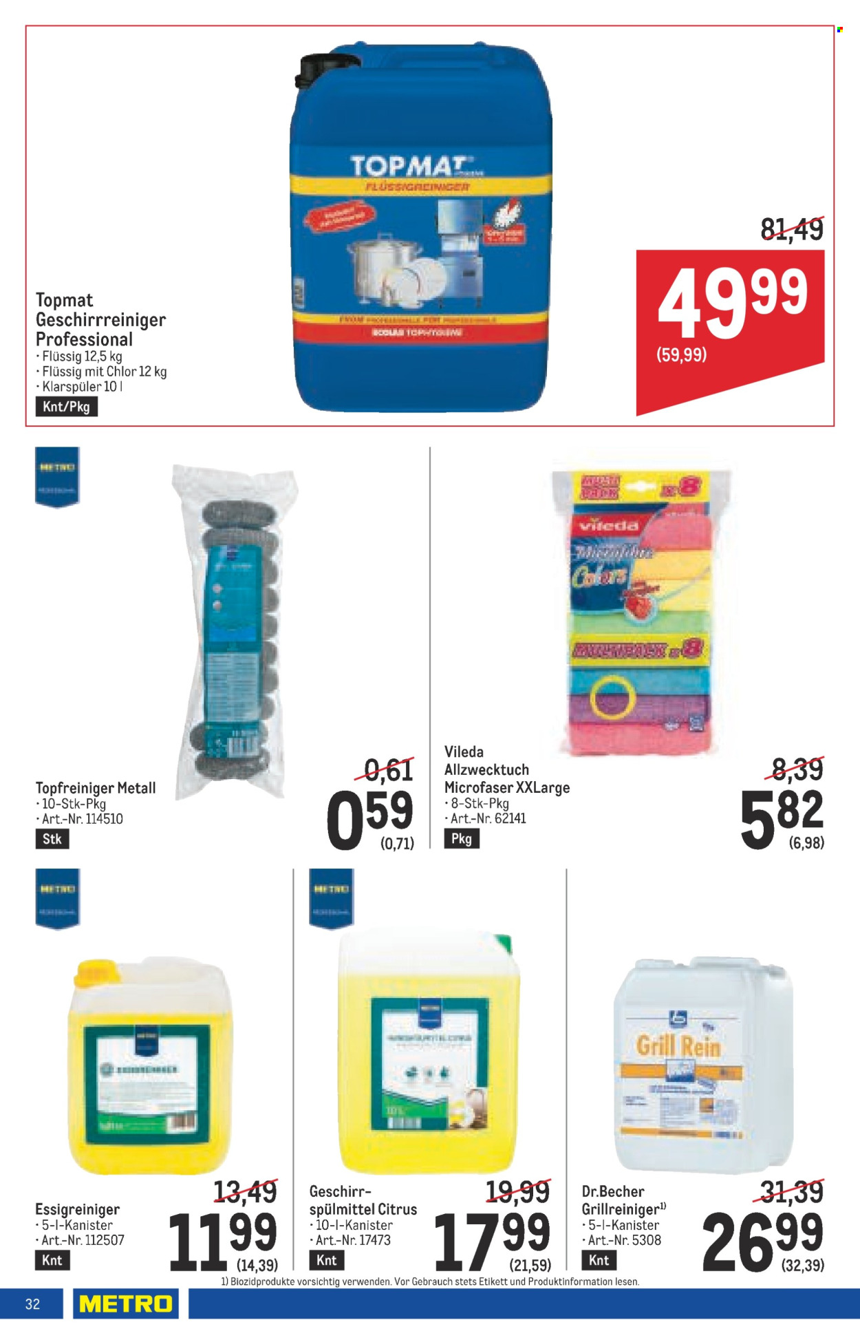 Angebote Metro - 6.2.2025 - 19.2.2025. Seite 32