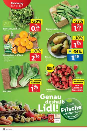 thumbnail - Bio Salate, sortiert