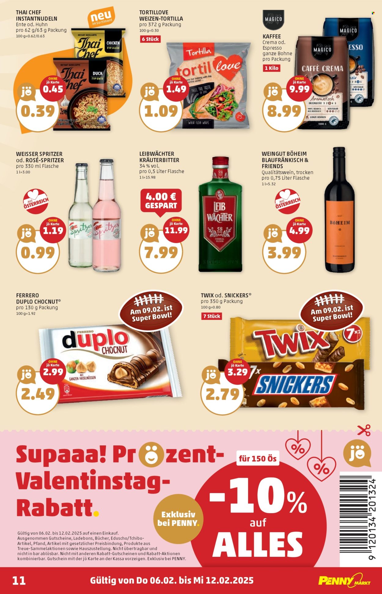 Angebote Penny - 6.2.2025 - 12.2.2025. Seite 11