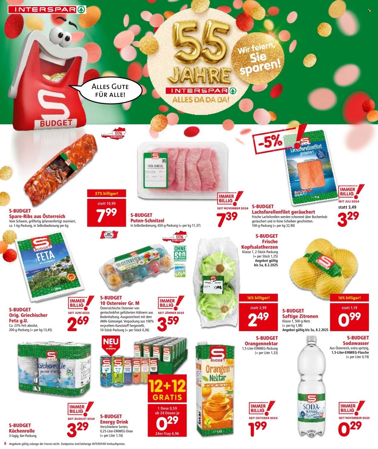 Angebote INTERSPAR - 6.2.2025 - 12.2.2025. Seite 8