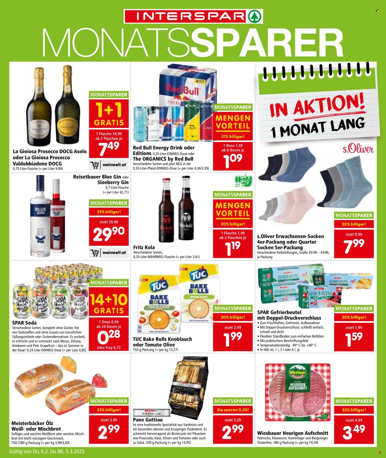 Angebote INTERSPAR - 6.2.2025 - 12.2.2025. Seite 9
